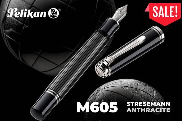 Pelikan M605 Stresemann Anthracite